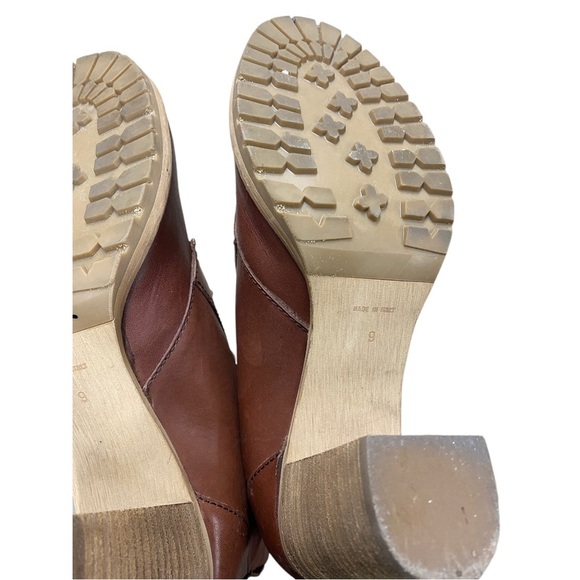 Madewell 1937 the Regan heeled oxford boot lace up size 9 - Picture 6 of 8